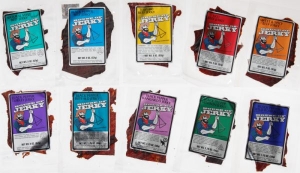 10 bags of different jerky for Variety Pack