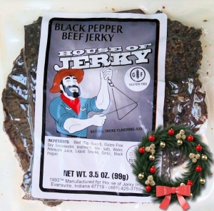 Beef jerky - black pepper - gluten free