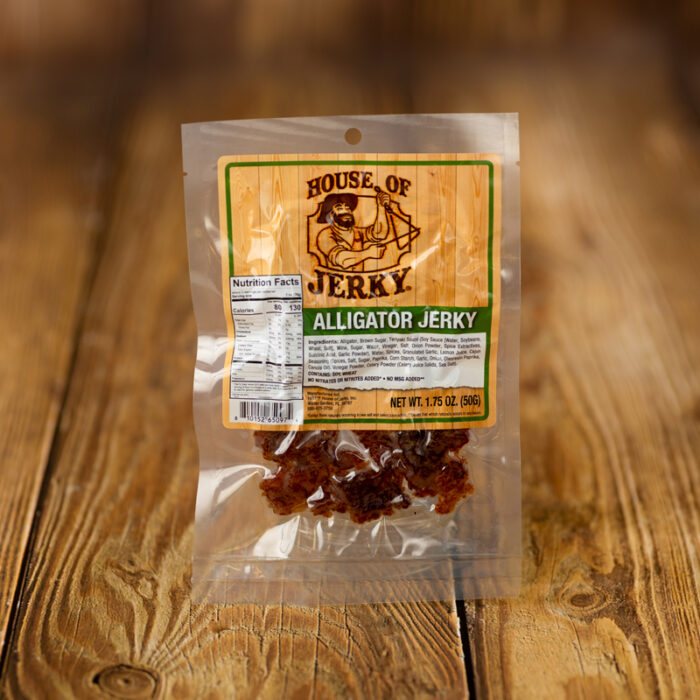 1.75 oz bag of cajun alligator