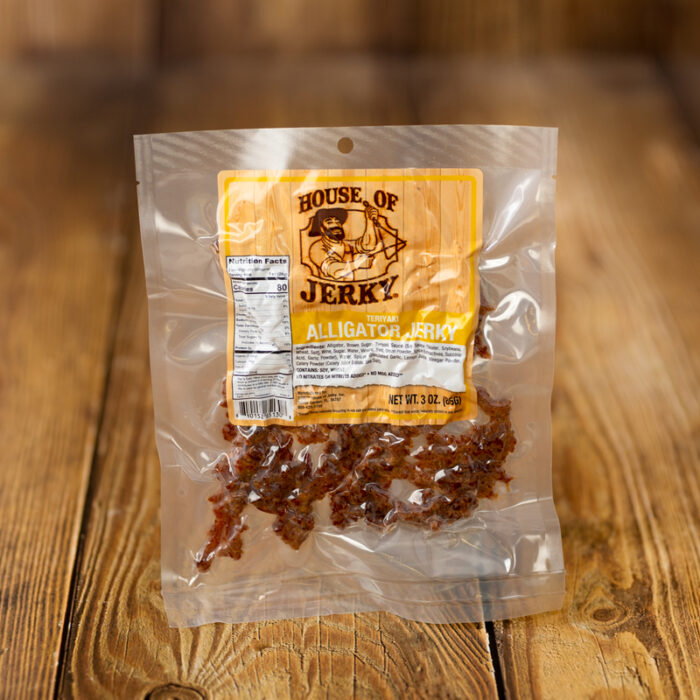 Teriyaki Alligator Jerky