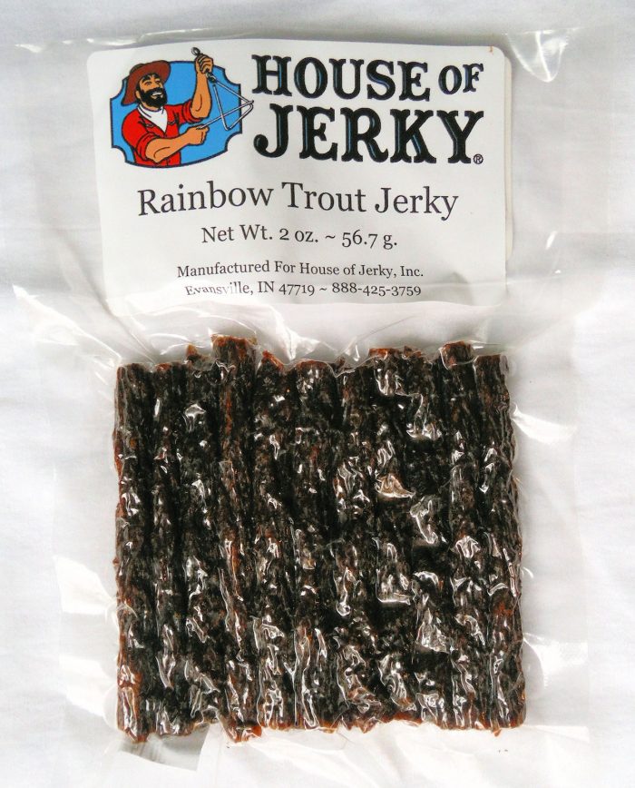 Bag of Rainbow Trout Jerky