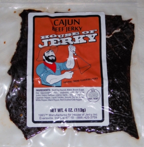 Bag of Cajun Beef Jerky