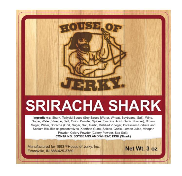 House of Jerky unveils new Sriracha Shark Jerky for National Jerky Day
