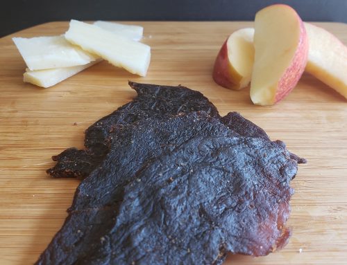 House of Jerky pairings with apples and cheese