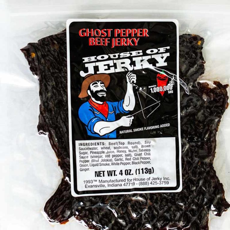 Ghost Pepper Beef Jerky House of Jerky