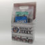 House of Jerky six-pack holder with black pepper beef jerky and natural style beef jerky inside