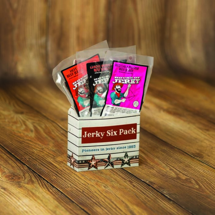 Hot Beef Jerky 6-Pack