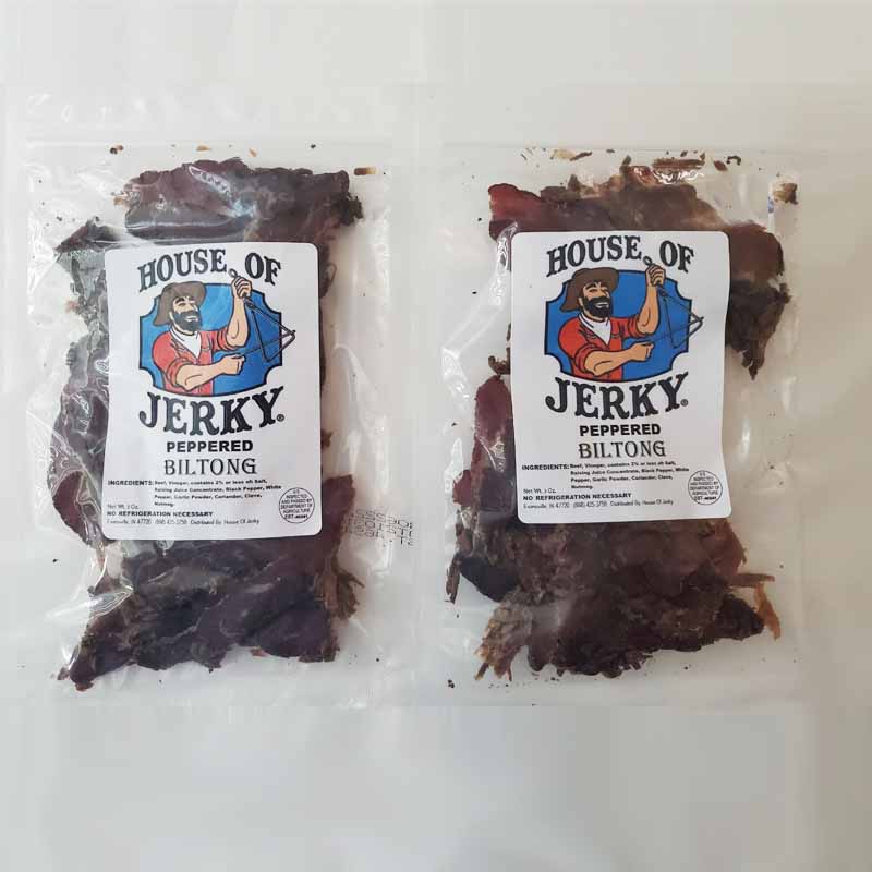 Peppered Biltong Jerky - 3 oz.